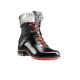 6. Rossignol W 1907 Megeve Schwarze Hochglanzschuhe