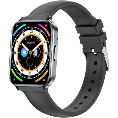 5. Smartwatch Gravity Schwarzes Armband + Armband GT44-5