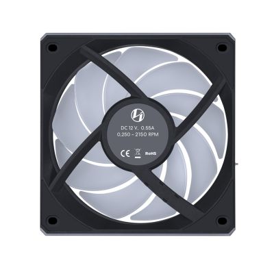 4. Lian Li UNI FAN CL Kabelloser Ventilator, 3er-Pack – 120 mm