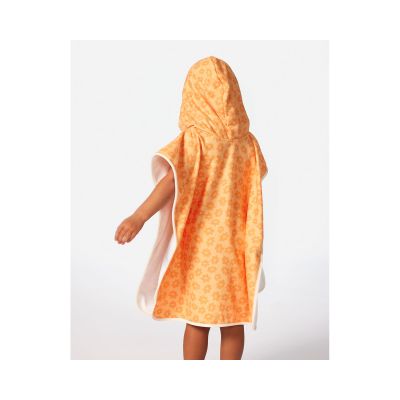 4. RIP CURL Kapuzenponcho mit Mädchenmotiv, türkis
