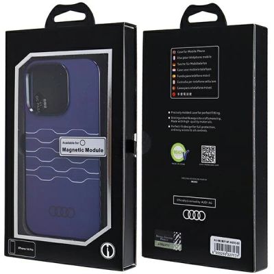 7. Audi IML MagSafe Hülle für iPhone 14 Pro – blau