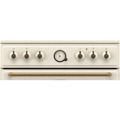 13. GORENJE GECS6B70CLI Retro-Elektroherd 60 cm | ExtraDampfgarfunktion | Heißluftfrittierfunktion | Gefrorenes Backen | Sahne
