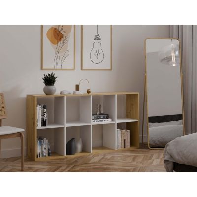 7. MALAX REGALBÖDEN 2X4 ARTISAN/WEISS