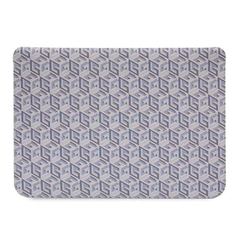 3. Guess GCube Stripes Tasche für einen 16-Zoll-Laptop – blau