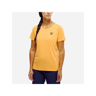3. MILLET Cimaï Natural Ts Ss W Gelbes Damen-T-Shirt