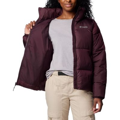 4. Columbia Puffect II Jacke mit durchgehendem Reißverschluss, 2090291607, Violett, L