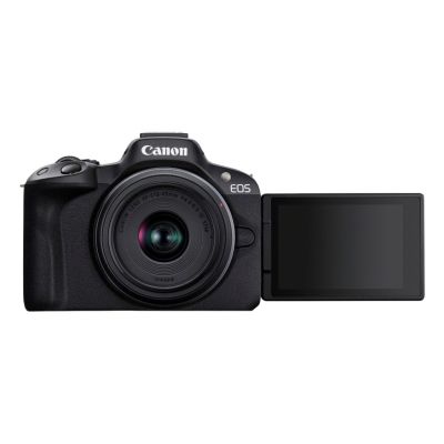6. Canon EOS R50 + RF-S 18-45mm CREATOR KIT Kamera mit 24,2 MP