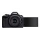 6. Canon EOS R50 + RF-S 18-45mm CREATOR KIT Kamera mit 24,2 MP