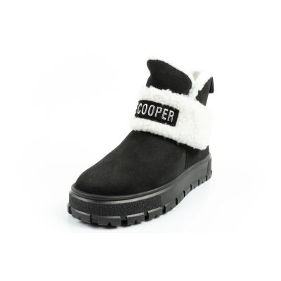 3. Lee Cooper Damen Stiefel Winterstiefel modisches Schaffell isoliertes Leder