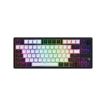 HATOR Skyfall 80 MAG ULTIMA 8K kabellose Gaming-Tastatur USB + RF + Bluetooth QWERTZ US-Englisch Schwarz, Weiß