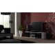TV-Schrank SOHO 140 weiß/schwarz glänzend