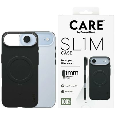 CARE by PanzerGlass SL1M MagSafe Hülle für iPhone Air - Schwarz