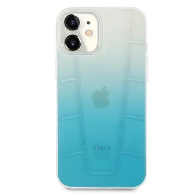 3. Mercedes Transparent Line Case für iPhone 12 mini - Blau