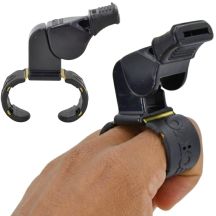 FOX 40 CLASSIC CMG WHISTLE SCHWARZE FINGERGRIFFE