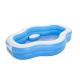 15. Bestway 54409 Aufstellpool, aufblasbarer Pool, oval, blau-weiß