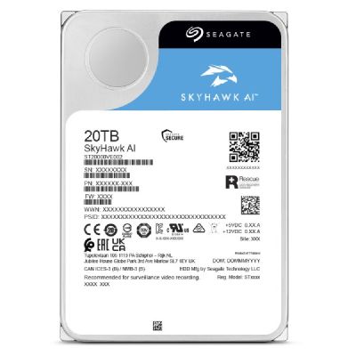 2. Seagate SkyHawk AI ST20000VE003 20 TB Festplatte