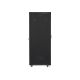 5. LANBERG Standschrank 19" 42U 800X1000 Glastür LCD Schwarz FF01-8042-12BL (Flachverpackung)