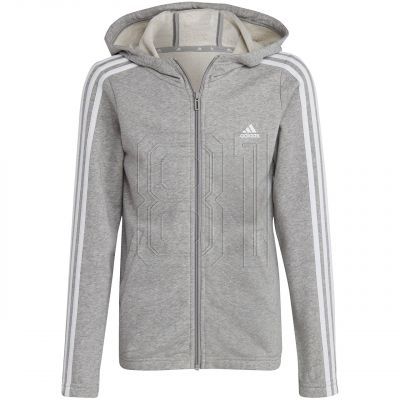 adidas Essentials 3-Streifen Full-Zip Hoodie Jr IC3635