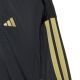 11. adidas Essentials Climacool Kinder-Trainingsanzug Schwarz und Gold JC8857