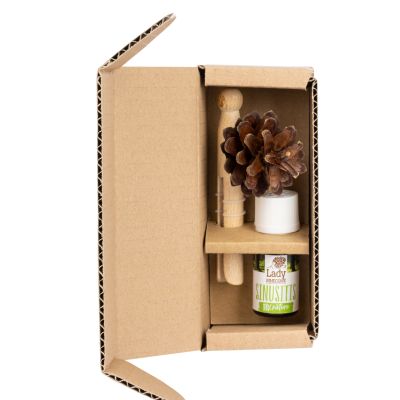 Pani Szyszka VERTICAL SINUSITIS Set 1 x Pani Szyszka + 1 Mischung ätherischer Öle (LP-VERTICAL-SINUSITIS)