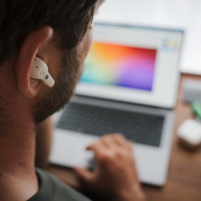 9. Teufel AIRY TWS Pro True-Wireless Bluetooth-Kopfhörer silber-weiß - Kopfhörer - 20 kHz