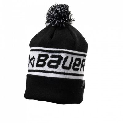 Bauer Team Wintermütze mit geripptem Bommel, SR 1063358