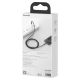 6. Baseus Tungsten kabel USB - Lightning 2,4 A 1 m schwarz (CALWJ-01)