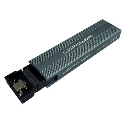 4. LC-Power LC-M2-C-MULTI-3 Festplattengehäuse SSD-Gehäuse Anthrazit M.2
