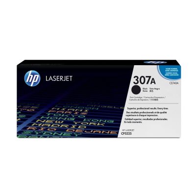 2. HP Schwarzer Toner HP 307A, HP307A=CE740A, 7000 Seiten