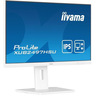 5. Iiyama TFT XUB2497HSU IPS 24'' HDMI/DP/2xUSB/hoev/weiß - Flachbildschirm - 60,5 cm