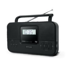 Muse Tragbares Stereo-Radio | M-087 MB PLL | AUX-Eingang | UKW-Radio | Kopfhörerausgang