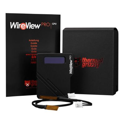 10. Grizzly WireView 90 Pro Thermal Graphics Card, 1x12VHPWR - Backwards