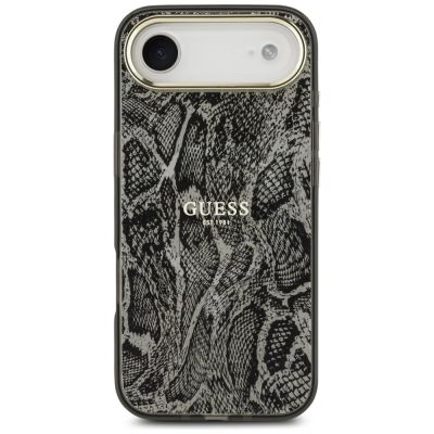 3. Guess Python Pattern MagSafe Case für iPhone Air - Schwarz