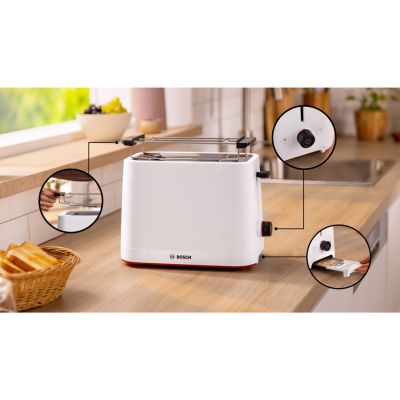12. My Moment Toaster BOSCH TAT3M121 (weiß)