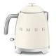 42. SMEG KLF05CREU Mini-Creme-Wasserkocher mit 0,8 l Fassungsvermögen
