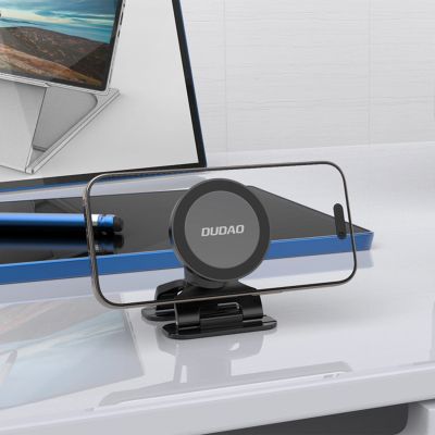 7. Dudao F25 MagSafe-kompatible Autohalterung für Armaturenbrett oder Windschutzscheibe – schwarz