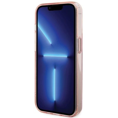 5. Karl Lagerfeld KLHMP15LHMRSKCP iPhone 15 Pro 6,1" rosa/rosa Hardcase Ringständer Karl&Choupette MagSafe