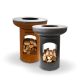 17. Bonfeu Bonbiza Offene rostige Gartenfeuerstelle 8002R