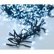 9. Lichterkette für den Weihnachtsbaum, 576 LEDs, Timer, Kaltweiß