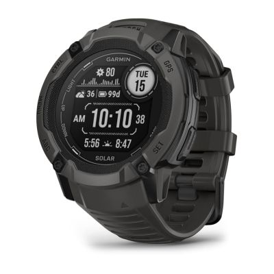 14. Garmin Instinct 2X SOLAR Sports Watch Graphite