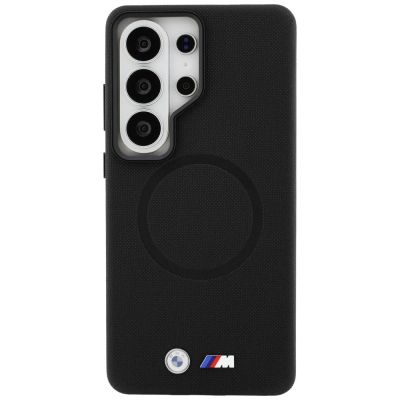 3. BMW M Metal Logo MagSafe Hülle für Samsung Galaxy S26 Ultra - Schwarz