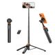 4. Tech-Protect L03S MagSafe Bluetooth-Selfie-Stick-Stativ – Schwarz