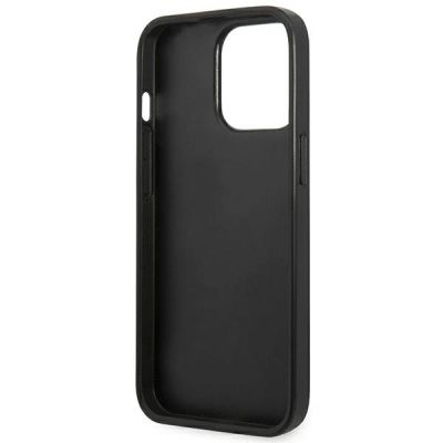 7. Karl Lagerfeld Perforated Allover iPhone 13 Pro Max 6,7" Hülle - Schwarz