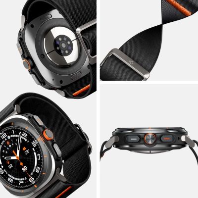 10. Spigen Fit Lite Armband für Galaxy Watch Ultra 47 mm – Schwarz