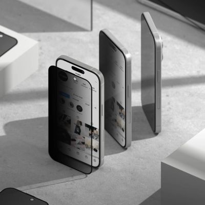 3. Ringke Easy Slide Privacy Glass 2er-Pack für iPhone 16 Pro