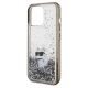 6. Karl Lagerfeld Liquid Glitter Choupette Hülle für iPhone 13 Pro / 13 – transparent