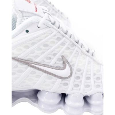 5. Nike SHOX TL Metallic Silver Herren-Sportschuhe Weiß - AV3595-100