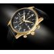 2. Giewont Herrenuhr Chronograph Saphir Schwarz und Gold GW5630-A4