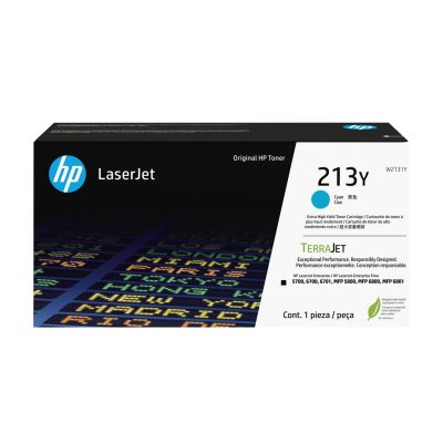 28. HP Original 213Y Extra High Yield Cyan LaserJet Tonerkartusche