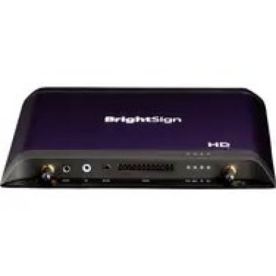 4. BrightSign HD1026 Mediaplayer Schwarz 4K Ultra HD 3840 x 2160 px Wi-Fi